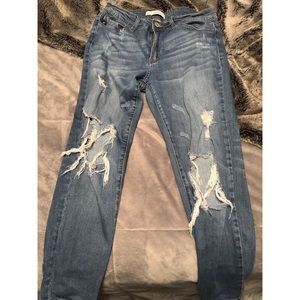 Distressed Jeans